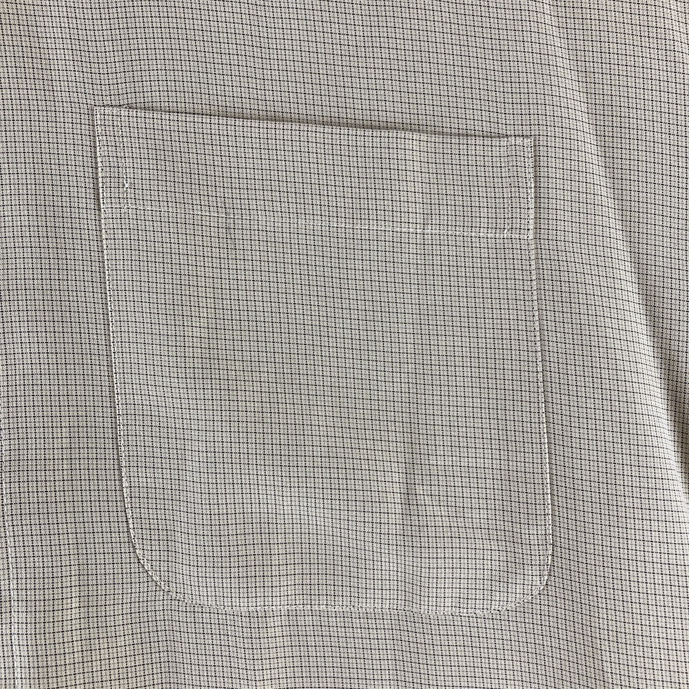 Tri-Mountain Shirt Mens XL Checked Long Sleeve Button Down Polynosic Blend - Picture 3 of 12
